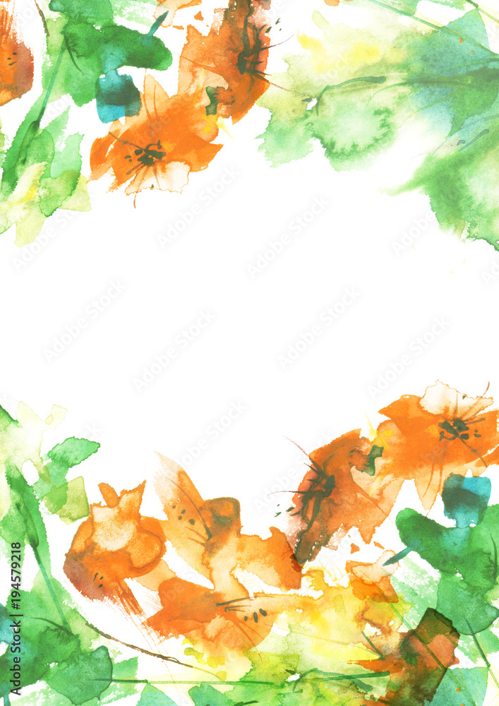 Bouquet of wild flowers, poppies, rose, tulip, peony, poppy watercolor. Background, postcard, frame, invitation, with a beautiful floral stylish design. Art illustration Bouquet of wild flowers, poppies, rose, tulip, peony, poppy watercolor. Background, postcard, frame, invitation, with a beautiful floral stylish design. Art illustration
