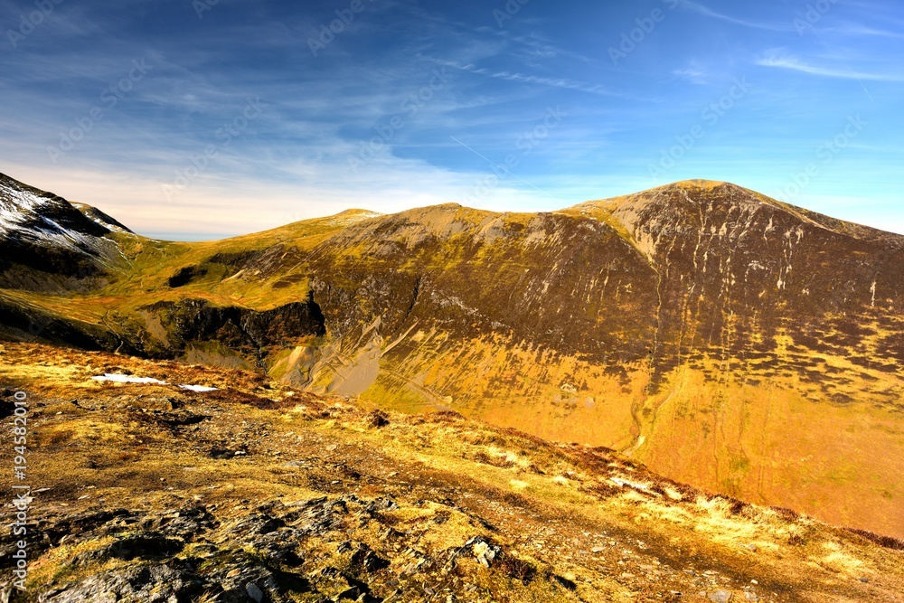 Grisdale Pike and the Coledale valley