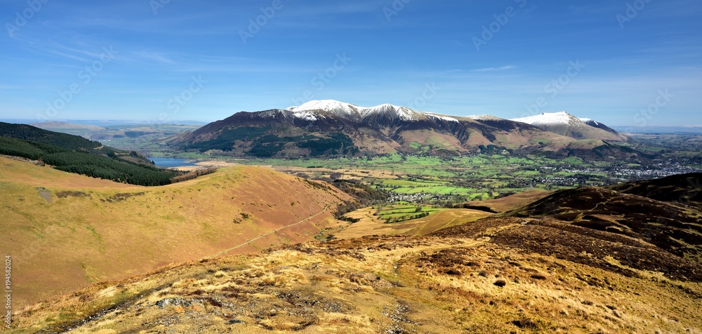 Looking over Bassenthwaite to Skiddaw Looking over Bassenthwaite to Skiddaw