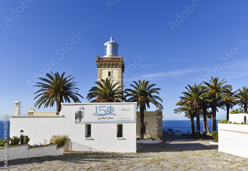 entrance of the lighthouse of Cape Spartel, Morocco