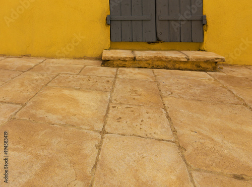 terrasse en carreaux multiformat photo