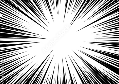 Speed line fast motion