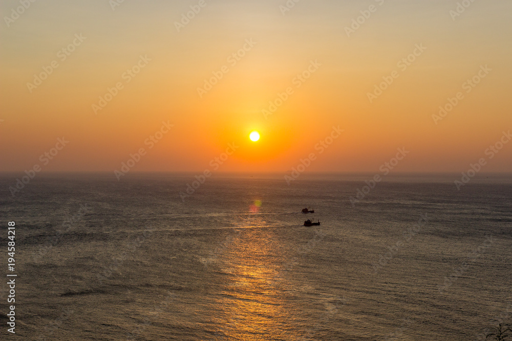 Sunset at Laem Promthep in Phuket Thailand