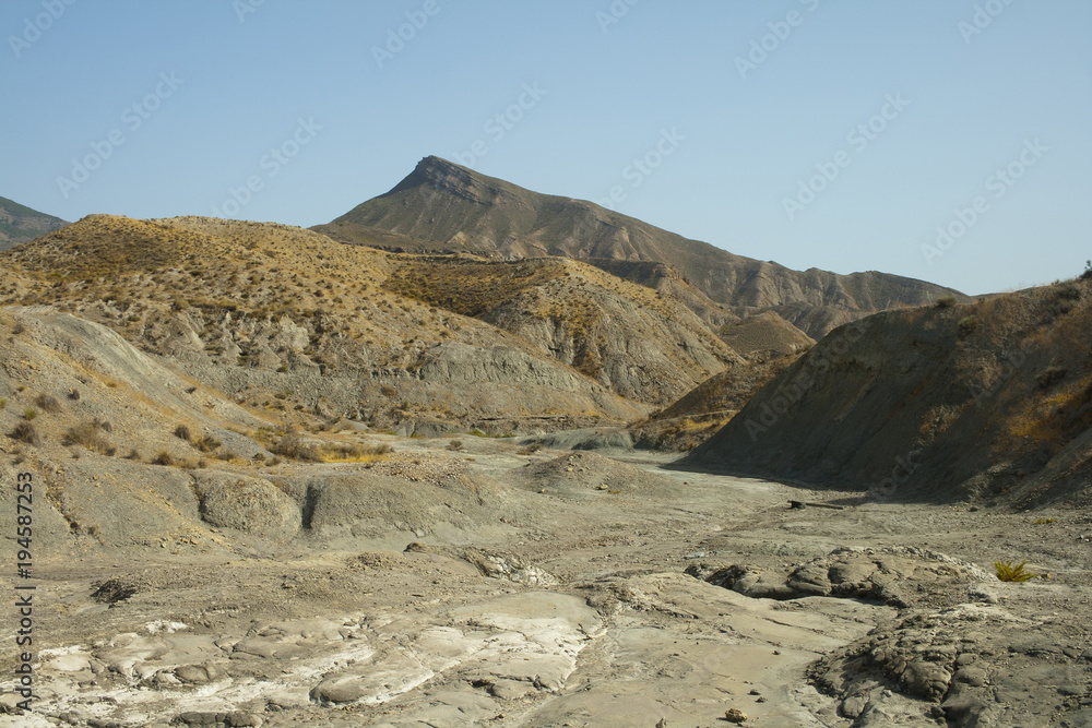 Desert Tabernas. landscape