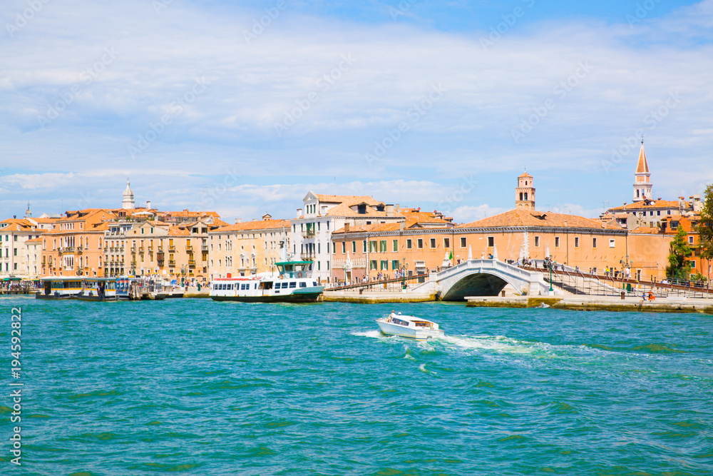 Panoramic view  of Venice