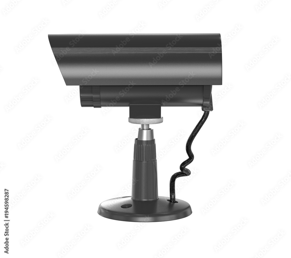 Surveillance Camera isolated 3d illustration Surveillance Camera isolated 3d illustration
