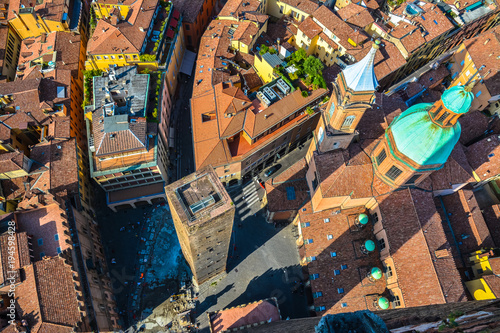 View from the tower of Azinelli to Bologna