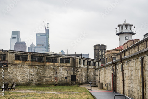 Canvastavla Eastern State Penitentiary. Philadelphia