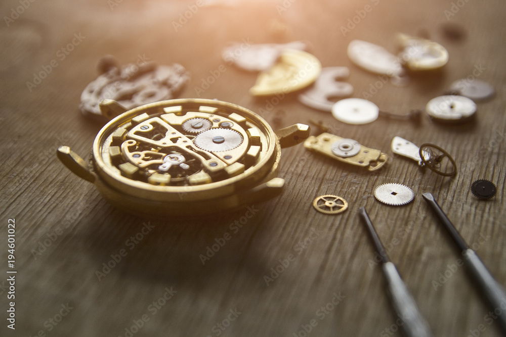 Watchmaker's workshop, watch repair Watchmaker's workshop, watch repair