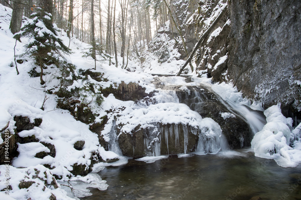 Josefsfaelle im Winter Josefsfaelle im Winter