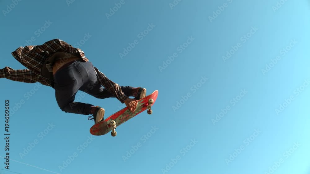 custom made wallpaper toronto digitalJumping with the skateboard, slow motion