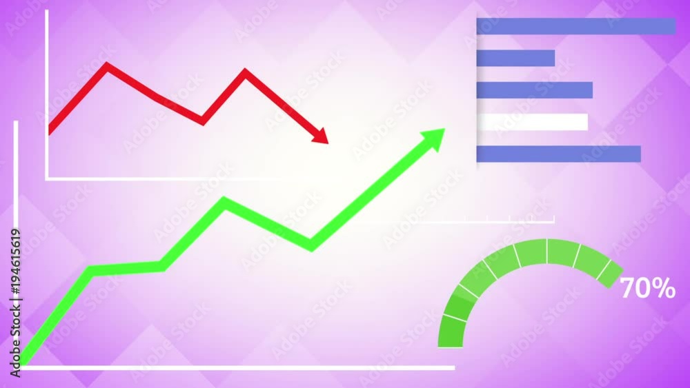 statistiques variées fond violet statistiques variées fond violet