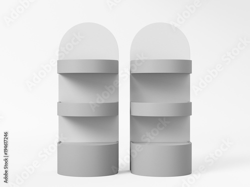 Round Product Display Shelf