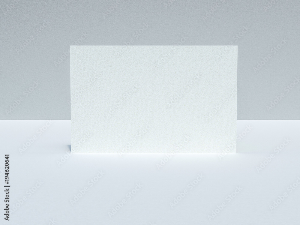 business card mockup, 3d illustration business card mockup, 3d illustration