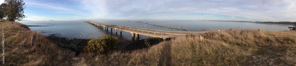Panorama Pier California Bay