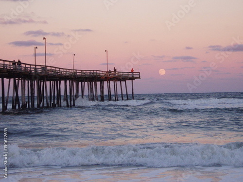 Ocean Pier at Sunset