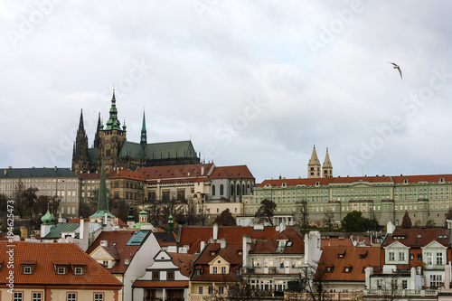 Old town and Prague castle, Czech Republic