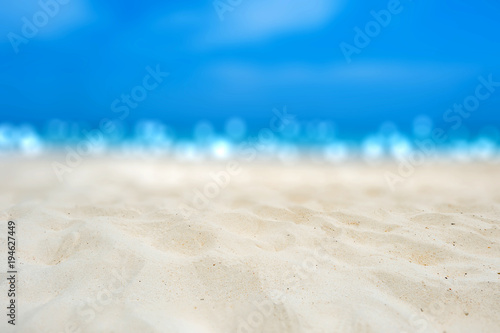 sand beach bokeh background