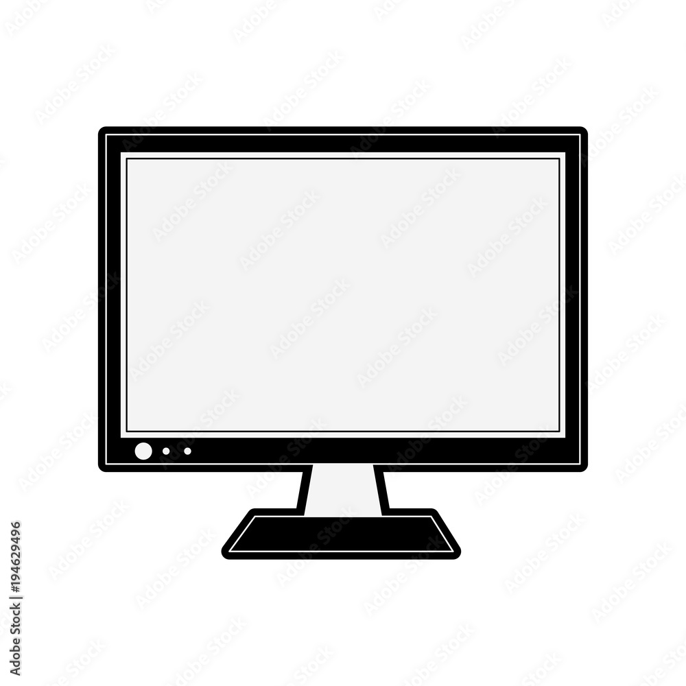 Computer screen symbol vector illustration graphic design Computer screen symbol vector illustration graphic design