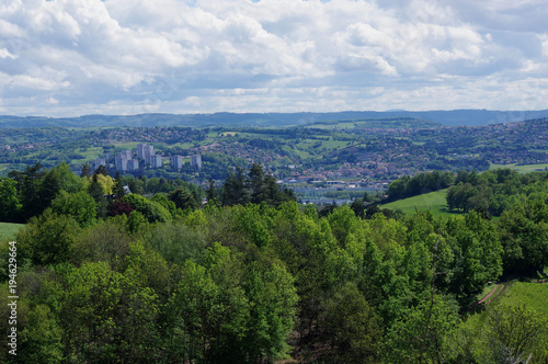 vue sur saint etienne depuis la campagne environnante © Gwenaelle.R