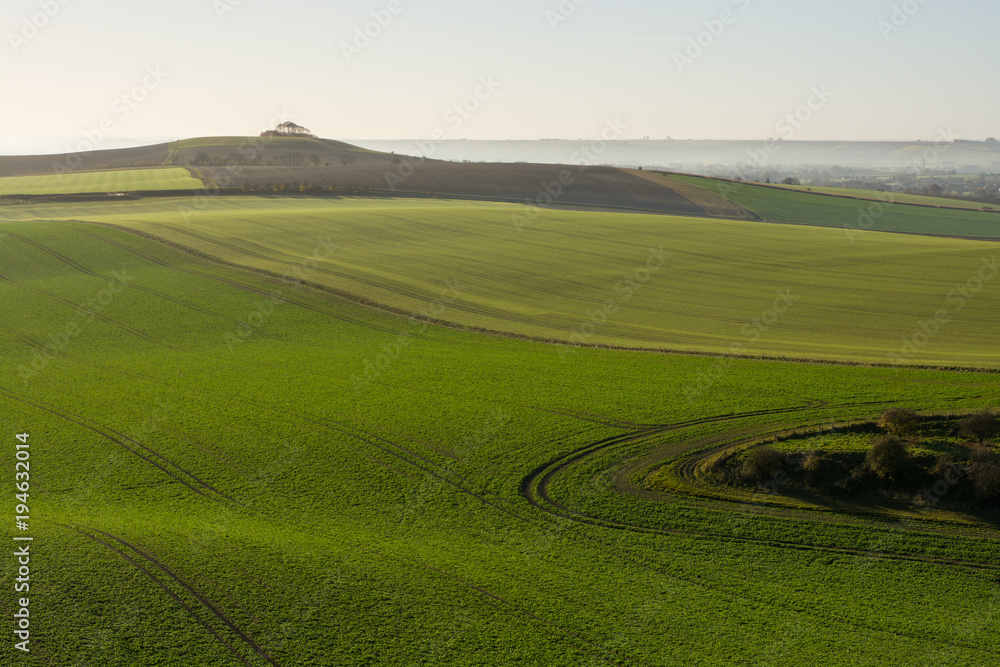 Vale of Pewsey in Wiltshire, England