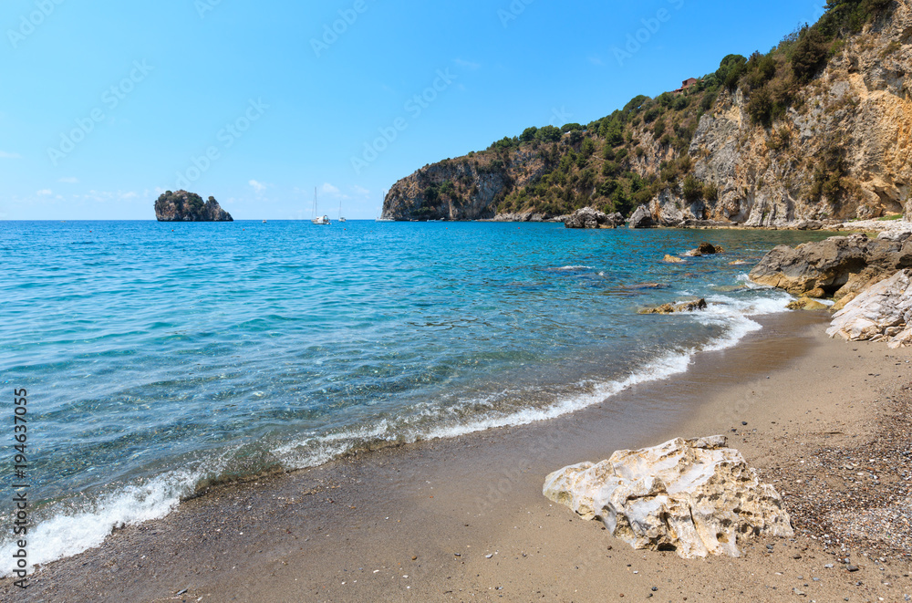 Obraz premium Tyrrhenian sea landscape, Campania, Italy