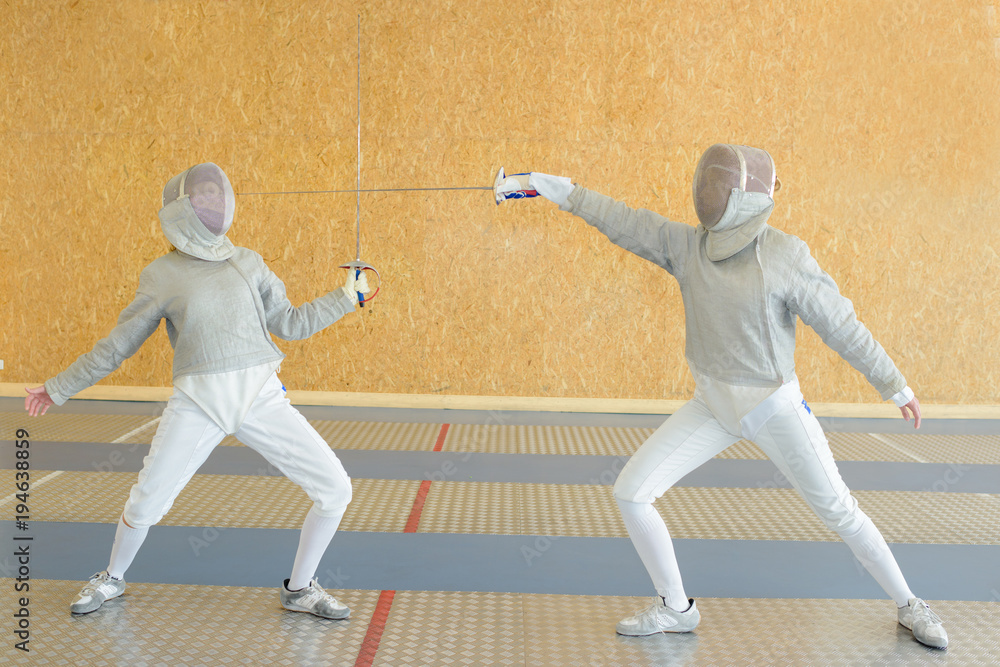 the fencing competition