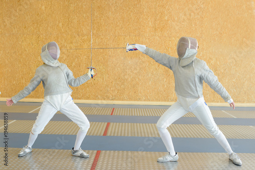 the fencing competition