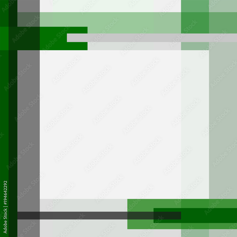Geometric technology background with green, gray rectangles and strips.  Abstract pattern, minimalist design, template with text place. Layout for  covers, presentations, brochures, flyer. Vector EPS10 Stock Vector | Adobe  Stock