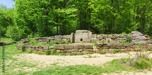 Megalithic tomb of the first half of the 3rd-second half of the 2nd Millennium BC - dolmen of the valley of the river Jean