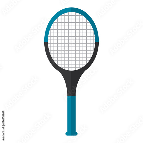 racket sport tennis equipment object vector illustration