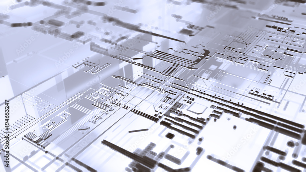 3D rendering. Digital binary data and electronic circuit board. Cyber security concept abstract background. 3D rendering. Digital binary data and electronic circuit board. Cyber security concept abstract background.
