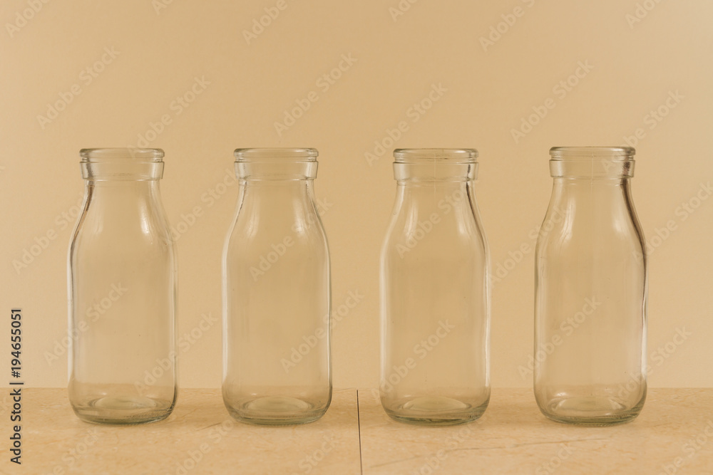 Healthy water drink, with copyspace.