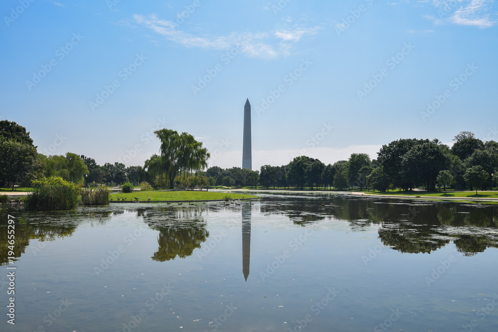 The Washington Monument Reflected