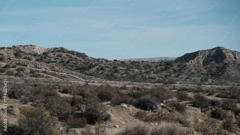Desert dirt bike and ATVs Desert dirt bike and ATVs