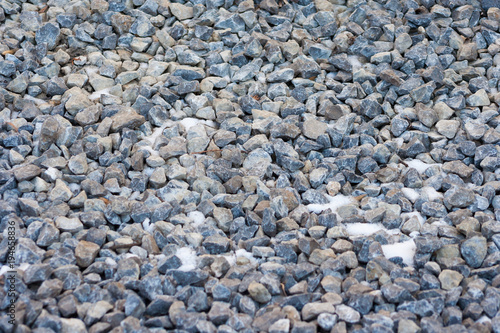texture of light gravel