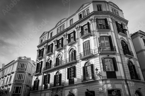 old buildings in Malaga