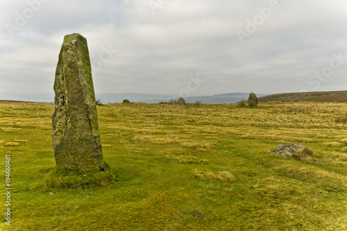 Photography Mitchell's Fold, Stone Circle