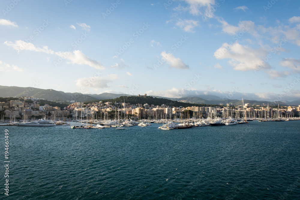 view of port,Palma de Majorca