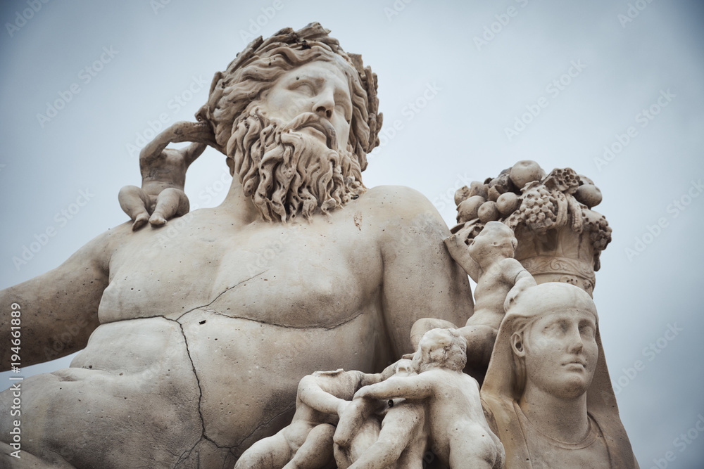 Photo of sculpture at the tuileries garden in Paris