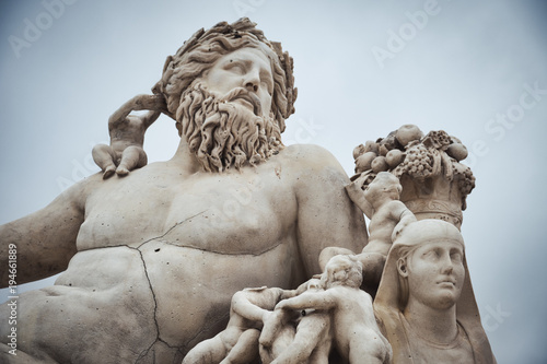 Photo of sculpture at the tuileries garden in Paris © lhboucault