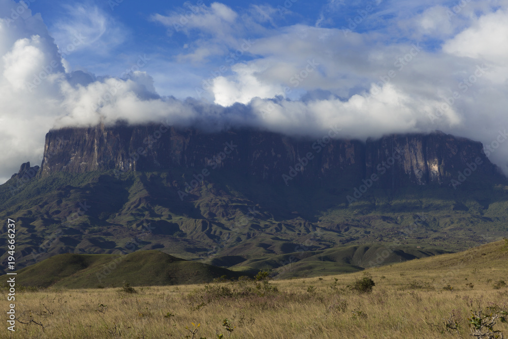 Kukenan Tepui in Venezuela, Canaima National Park. Kukenan Tepui in Venezuela, Canaima National Park.