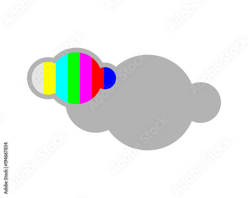gray cloud cloudy overcast image vector icon