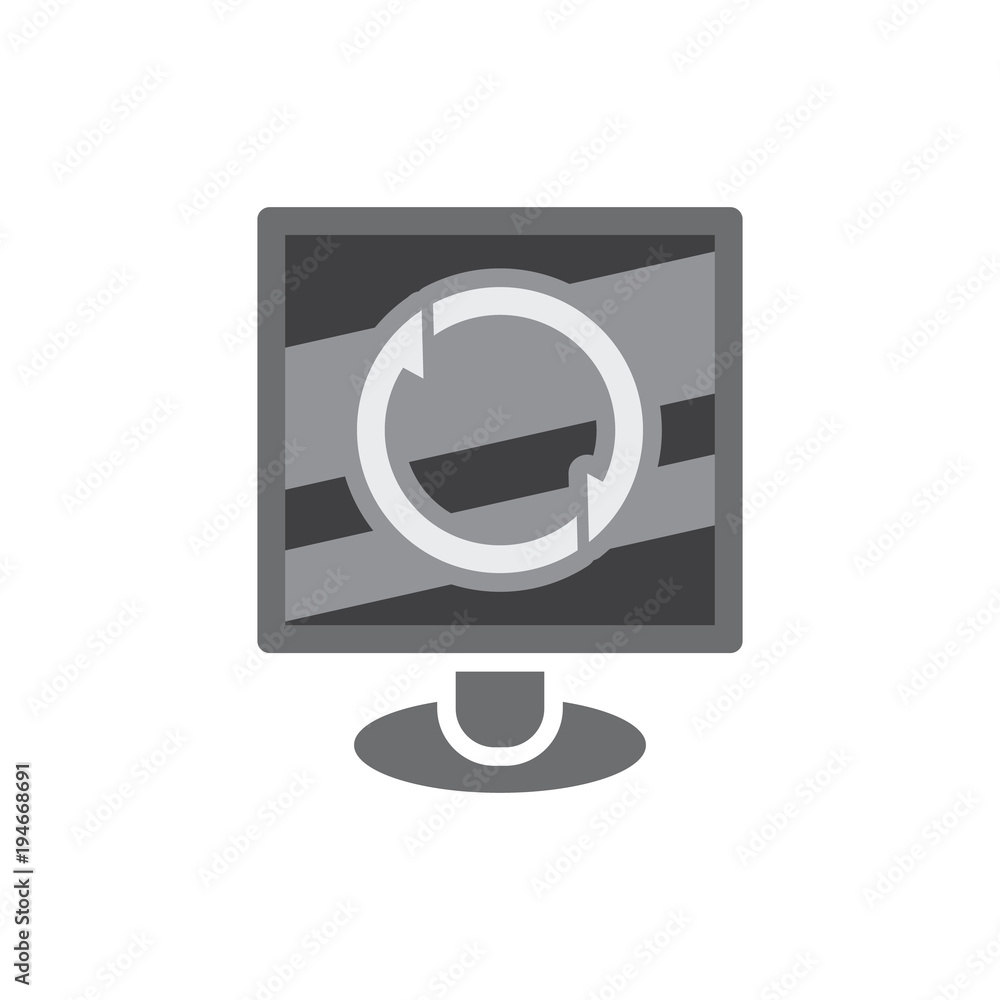 Transfer Computer Logo Icon Design Transfer Computer Logo Icon Design