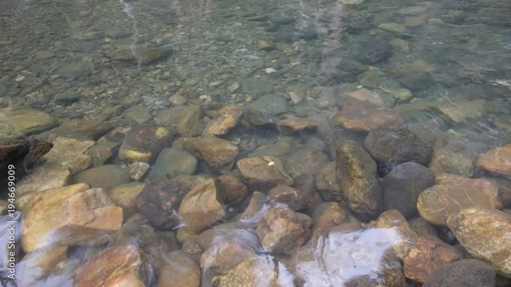 Hot springs with rocks in the morning. Hot springs with rocks in the morning.