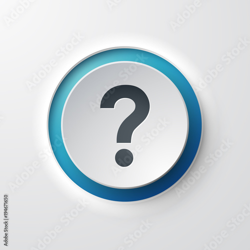 icône bouton question faq