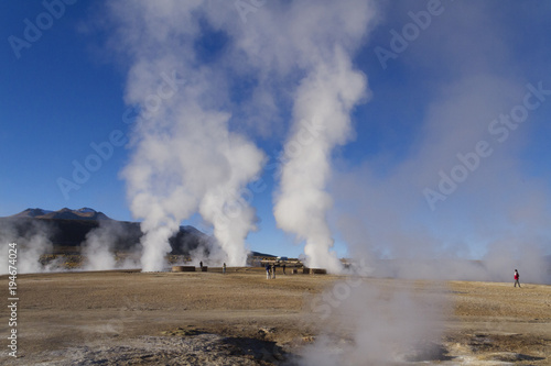 Geysers del Tatio, San Pedro de Atacama, Chile.