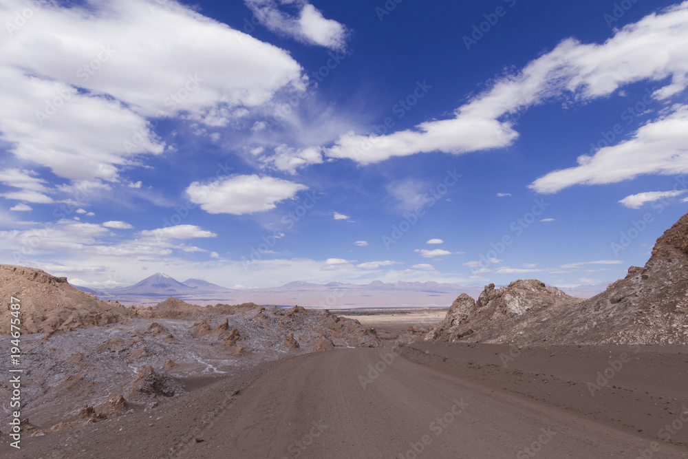 Atacama Desert near San Pedro de Atacama in Chile.