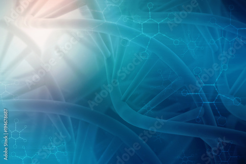 3d render of dna structure, abstract background © deepagopi2011