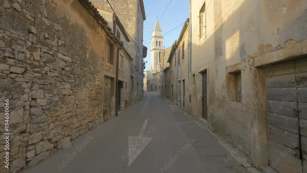 Buildings on a narrow street Buildings on a narrow street